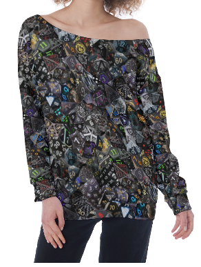 New! Black Collage Hawaiian Shirt, Mens Dice DnD, RPG, Gaming Shirt, Gift for DnD Player, Fun Shirt, DM Wedding Gift, DnD Wedding, rpg Gift