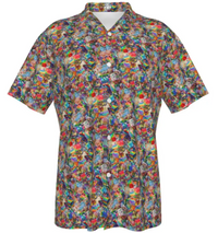 New Rainbow Hawaiian Shirt, Dice DnD, Pride RPG, Gaming Shirt, Gift for DnD Player, Fun RPG Shirt, DM Wedding Gift, DnD Wedding, rpg Gift