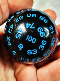 Resin D100 Black with Blue Numbering