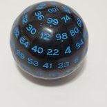 Resin D100 Black with Blue Numbering