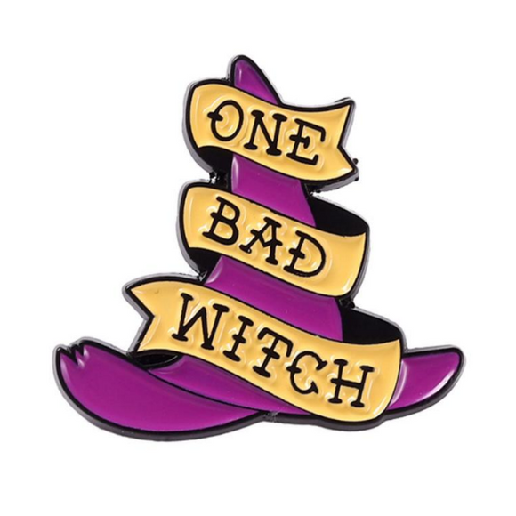 One Bad Witch Pin