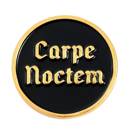 Carpe Noctem Pin