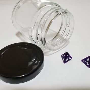 Complete Set of Purple Healing Potions for 5e - Glass