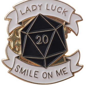 Lady Luck Smile Pin