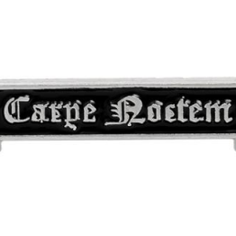 Carpe Noctem Banner Pin