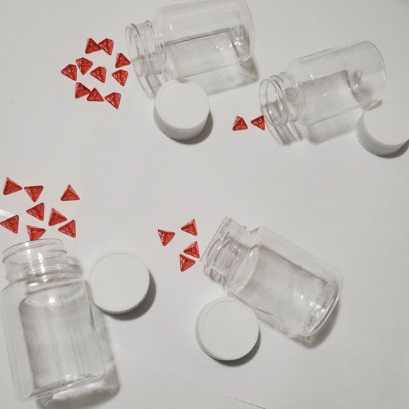 Complete Set of Red Healing Potions for 5e - Plastic