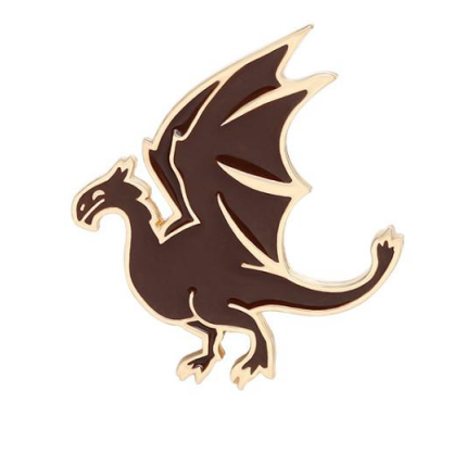 Sparkly Dragon Pin