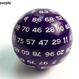 Resin D100 Pungent Purple with White Numbering