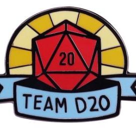 Team D20 Pin